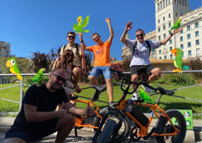 Barcelona: Top-25 City Sights Bike/eBike Guided Private Tour