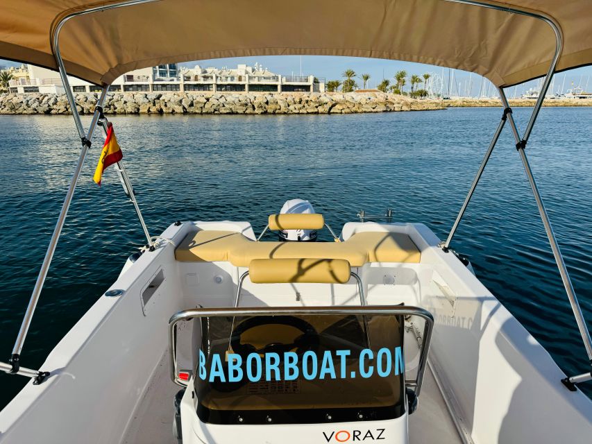 Benalmádena: Costa Del Sol License-Free Boat Rental - Experience Offered