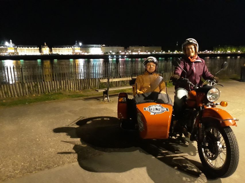 Bordeaux: Nighttime Sidecar Tour With Wine Tasting - Common questions