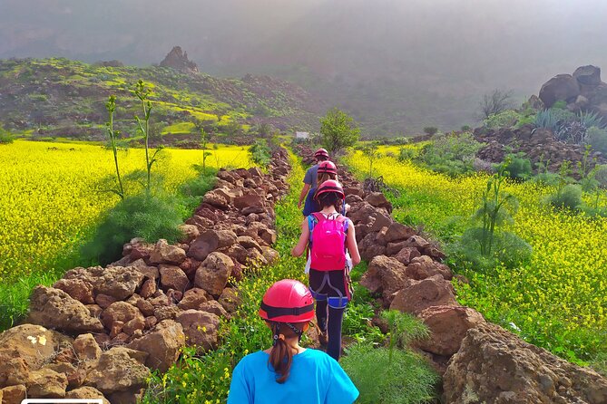 Climbing + Zipline + via Ferrata + Cave. Adventure Route in Gran Canaria - Enhancing the Adventure Experience