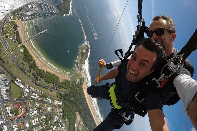 Coffs Harbour Ground Rush or Max Freefall Tandem Skydive on the Beach - Booking and Cancellation Details