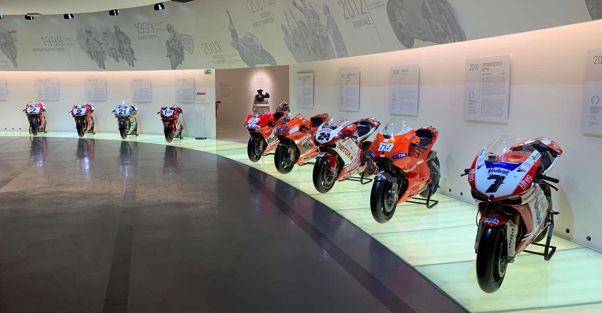 Ducati & Pagani Factories and Museums, Ferrari Museum+Lunch - Additional Activities