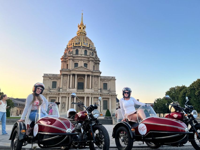 Explore Paris in Style: Custom Sidecar Tours - Iconic and Hidden Gems