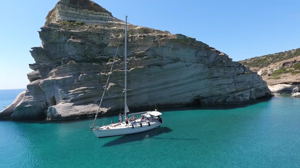 Full Day Boat Tour Around Milos & Poliegos - Inclusions