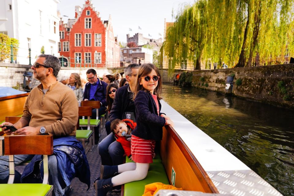 Ghent: 50-Minute Medieval Center Guided Boat Trip - Learn With Live Commentary