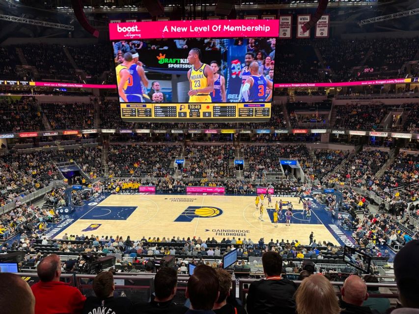 Indianapolis: Indiana Pacers Basketball Game Ticket - Cancellation Policy