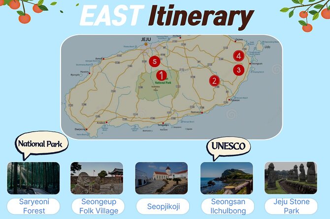 Jeju Island Taxi Join Tour - Tour Itinerary and Schedule