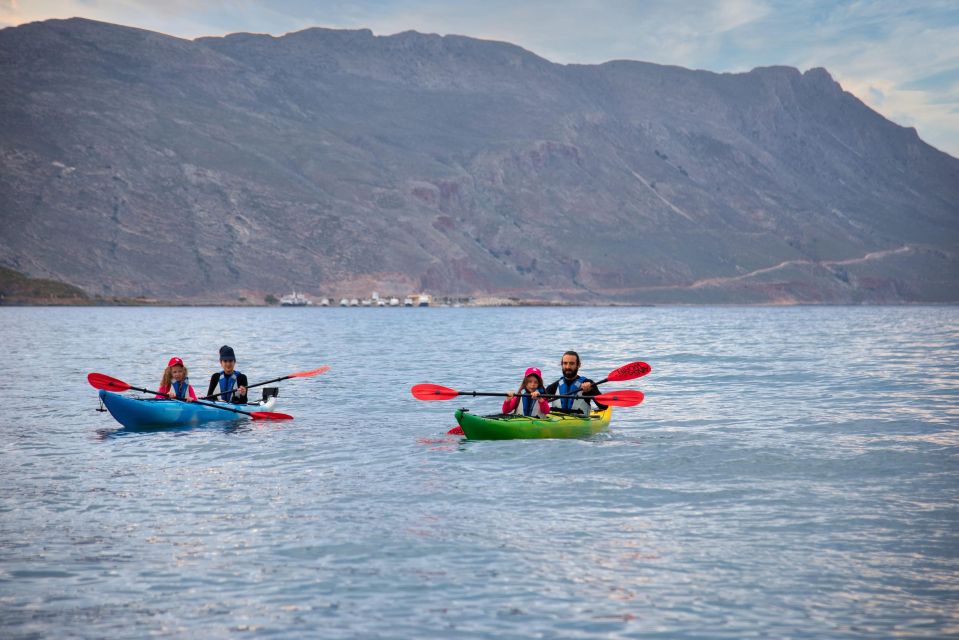 Kissamos: Sea Kayak Tour Around Kissamos Bay for Families - Booking Information