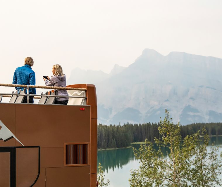 Lake Louise: Open-Top Shuttle To Moraine And Lake Louise