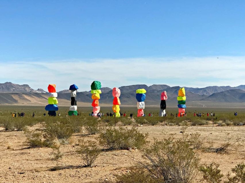 Las Vegas: Mojave, Red Rock Sign and 7 Magic Mountains Tour - Artist and Installation Information