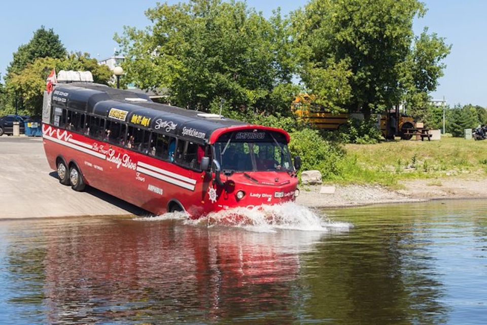 Ottawa: Bilingual Guided City Tour by Amphibious Bus - Key Points