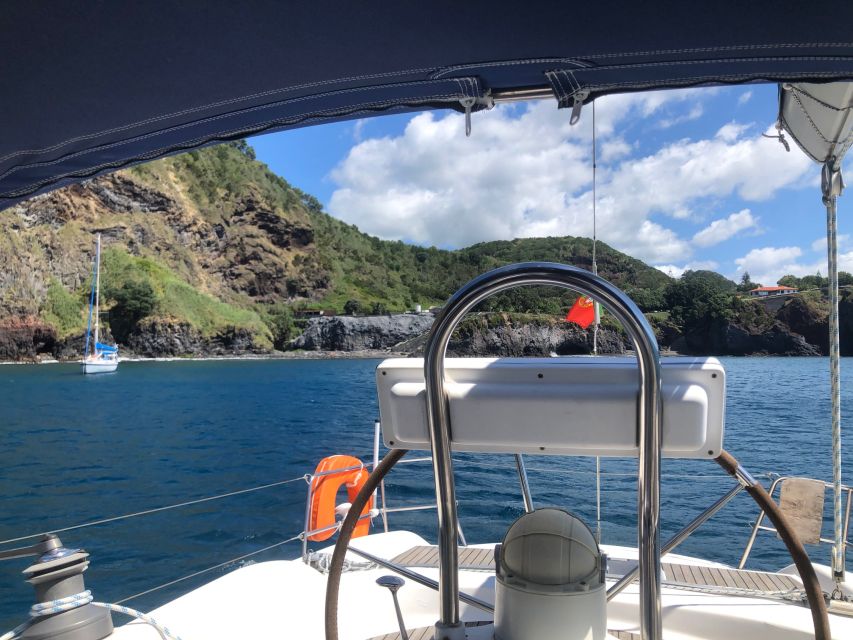 Ponta Delgada: Private Sailboat Cruise With Welcome Drinks - Experience Description