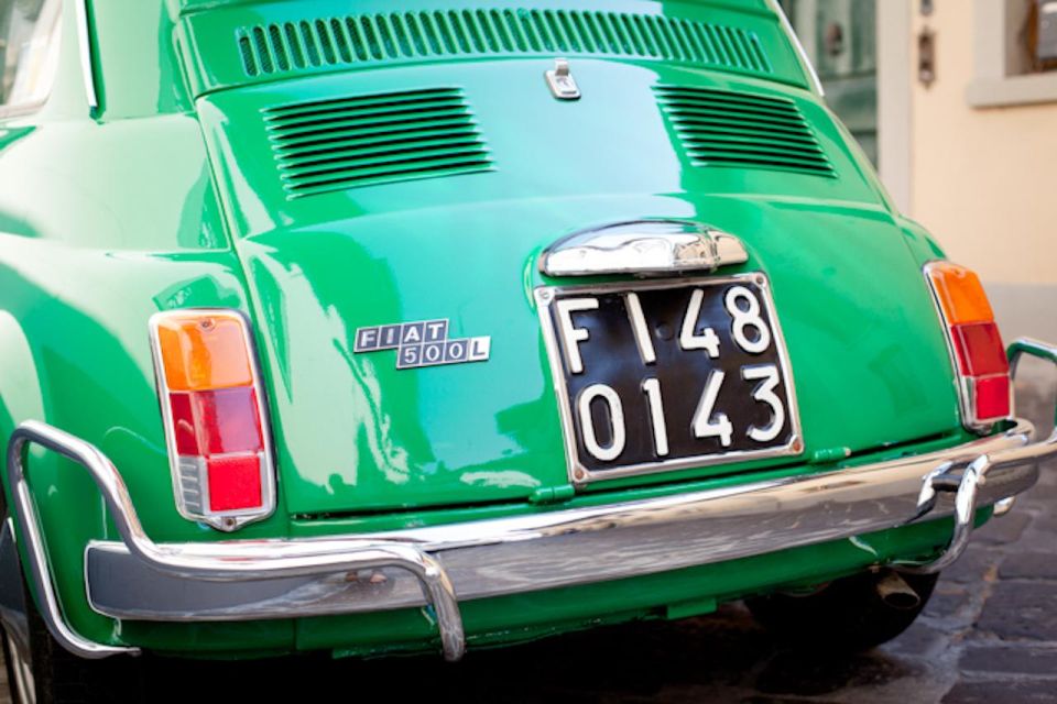 Private Vintage Fiat 500 Tour From Florence With Lunch - Lunch Experience and Regional Food