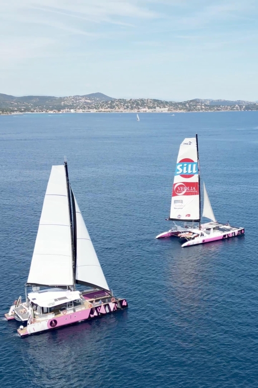 Saint Tropez: Evening Catamaran Party With Welcome Drink - Booking and Pricing Information