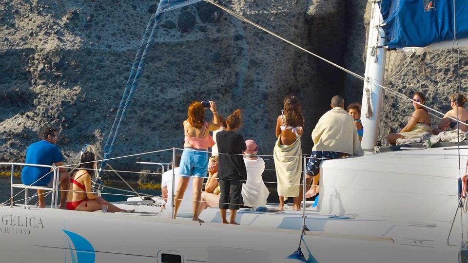 Santorini: 4-Hour Catamaran Tour Starting From Cruise Port - Important Information