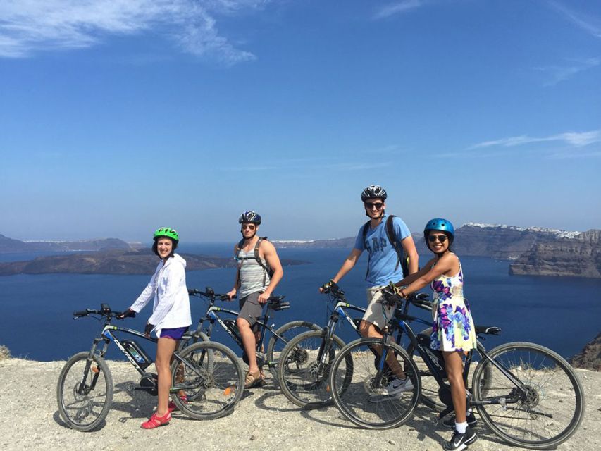 Santorini: Around the Island by Electric Bike - Booking Information