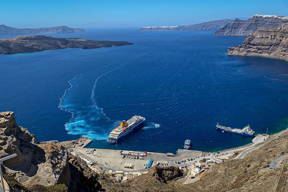 Santorini: Ferry Ticket to Paros or Naxos With Hotel Pickup - Inclusions and Important Information