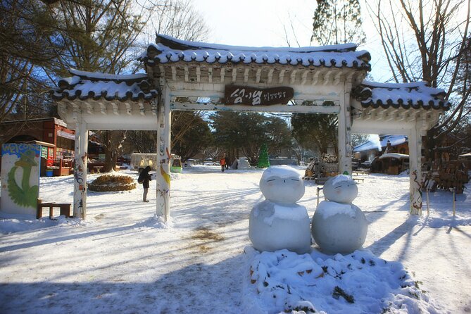 Shared Korean Winter Tour at Nami Island With Professional Guide - Booking and Payment Options