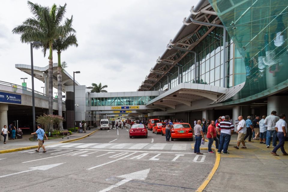 (SJO) Juan Santamaria International Airport: Private Taxi - Pickup and Drop-off Locations