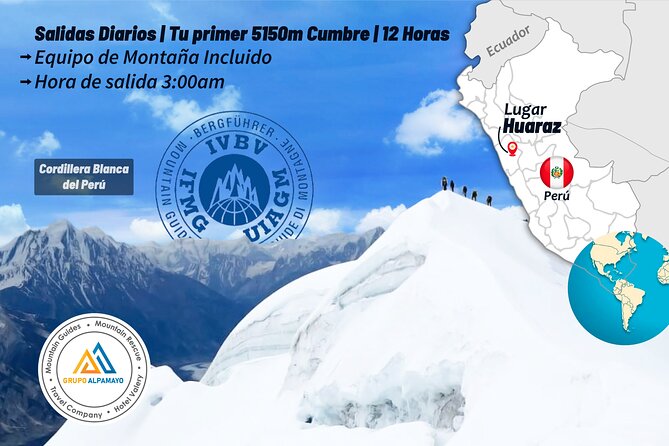 Summiting Nevado Mateo Day Trip Cordillera Blanca 5,150m - Altitude Acclimatization Tips