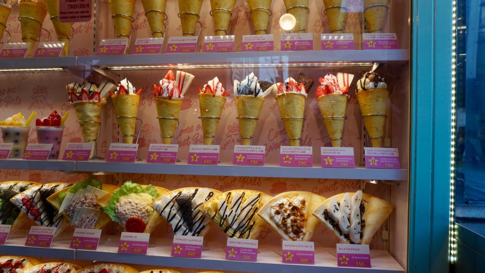 Tokyo From Meiji Shrine to Shibuya Crossing & Lunch,Dessert - Indulging in Dessert Delights