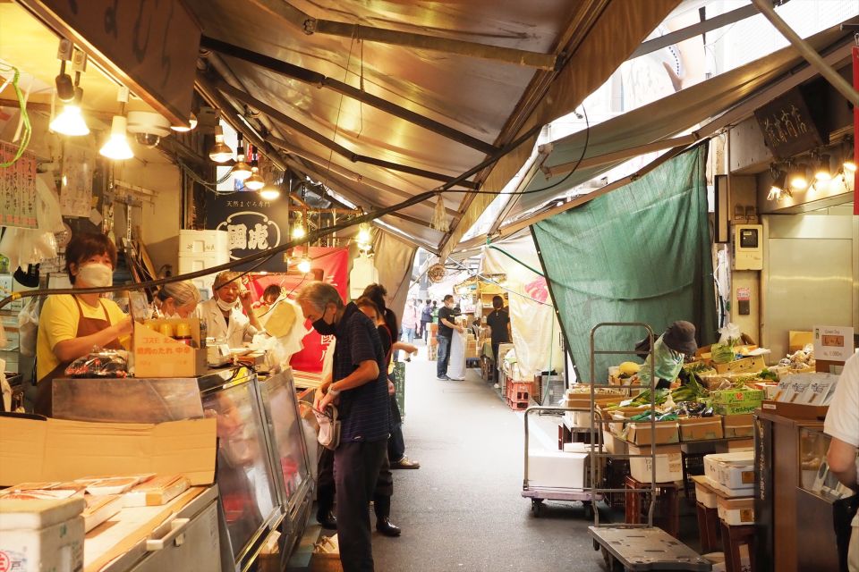 Tokyo: Tsukiji Market Guided Tour & Sushi-Making Experience - Product Information