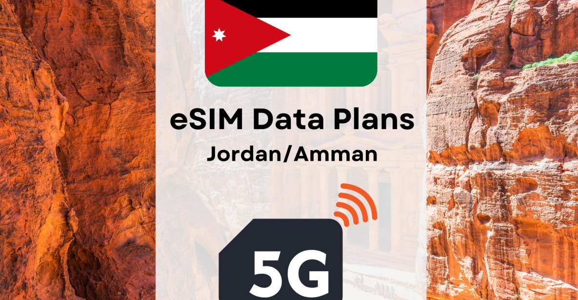Amman: Esim Internet Data Plan for Jordan 4g/5g - Booking and Refund Policies