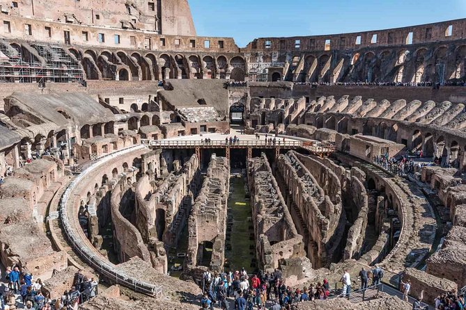 Colosseum Underground Tour With Arena Floor & Ancient Rome: VIP Experience - Common questions