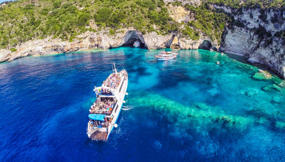 From Corfu: Day Cruise to Paxos, Antipaxos, and Blue Caves - Common questions