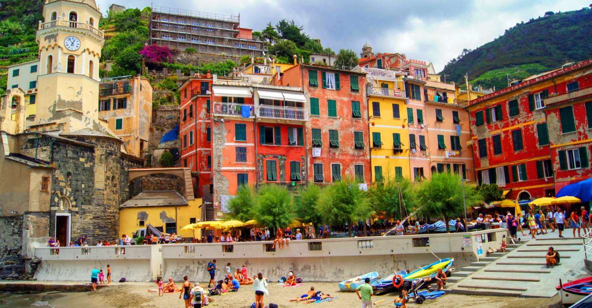 From Montecatini: Cinque Terre, Vernazza, Lucca Guided Tour - Vernazza