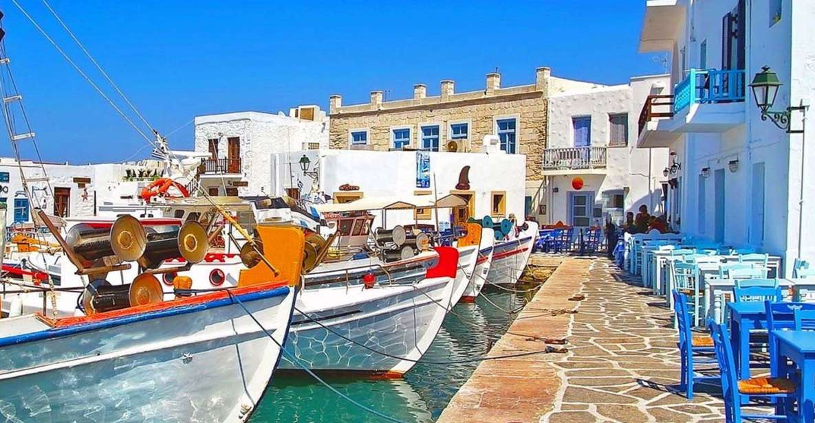 From Naxos: Private Boat Trip to Paros Island - Trip Details