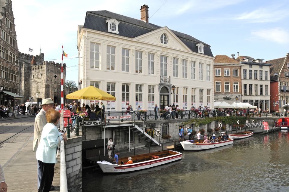 Ghent: 50-Minute Medieval Center Guided Boat Trip - Enjoy Multilingual Guided Tour