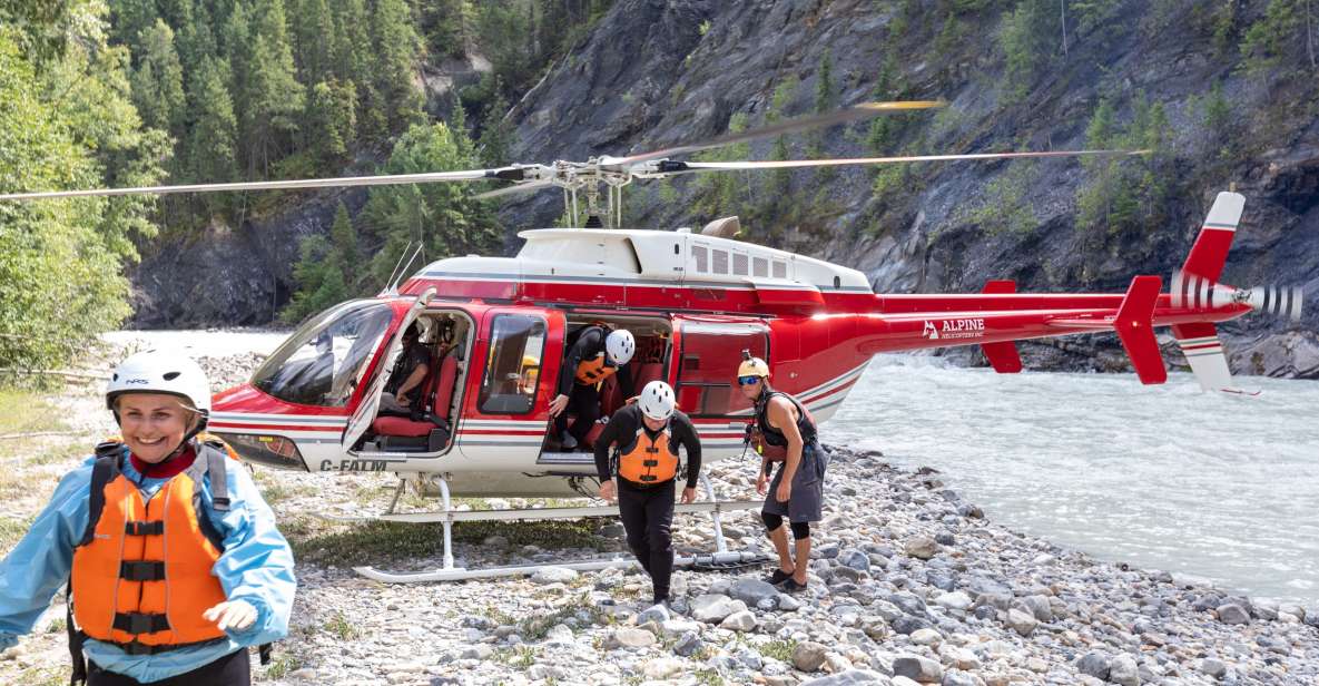 Golden: Kicking Horse River Half-Day Heli Whitewater Rafting - Directions