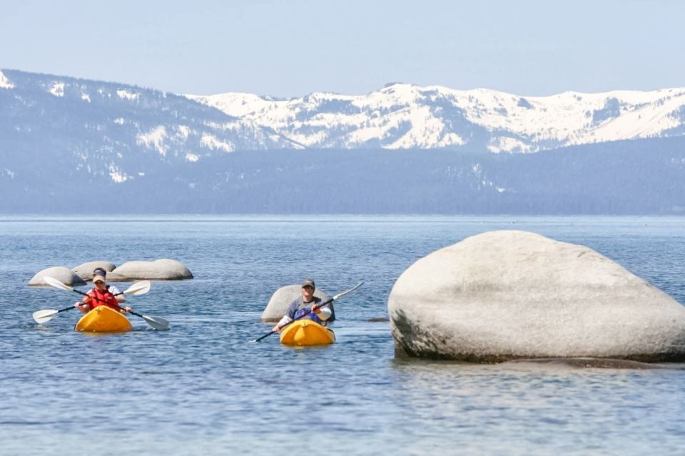 Lake Tahoe: Sand Harbor Kayak Tour - Important Information