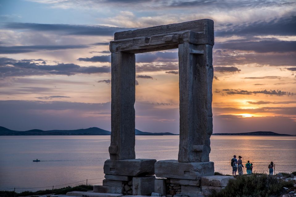 Naxos Town: Sunset Mythology Tour With Wine - Tour Details