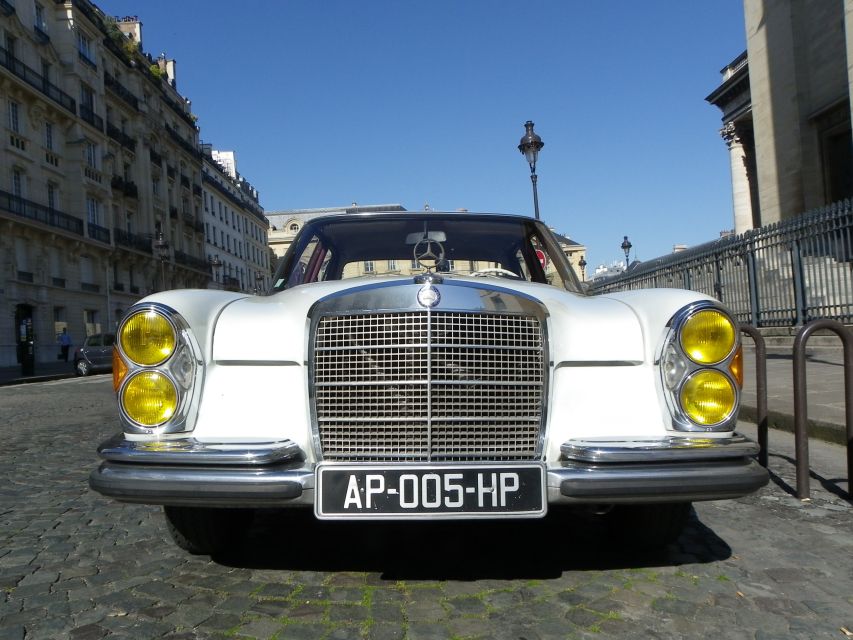 Paris: 2.5-Hour Guided Vintage Car Tour and Wine Tasting - Languages Offered