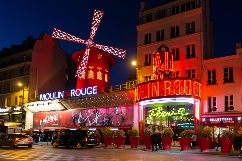 Paris: Moulin Rouge Dinner Show With Return Transportation - Common questions