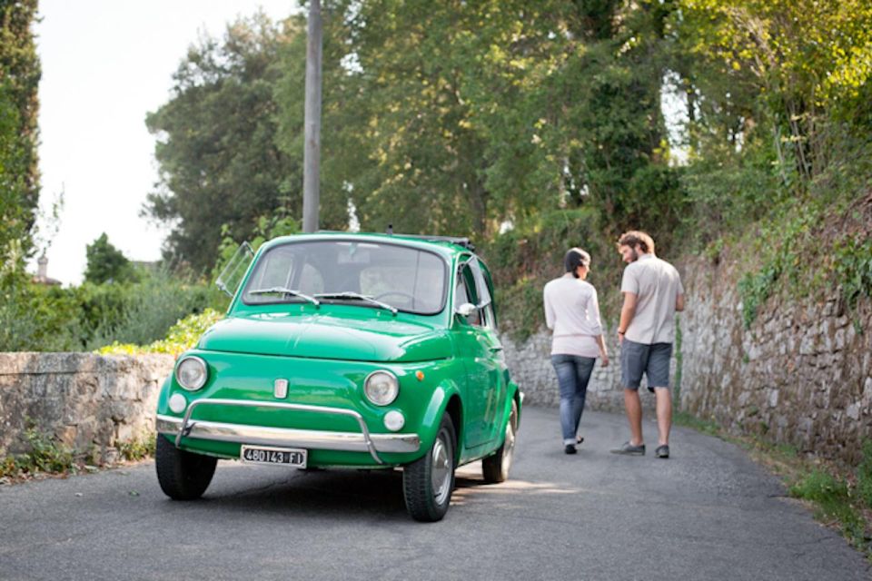 Private Vintage Fiat 500 Tour From Florence With Lunch - Safety and Important Information