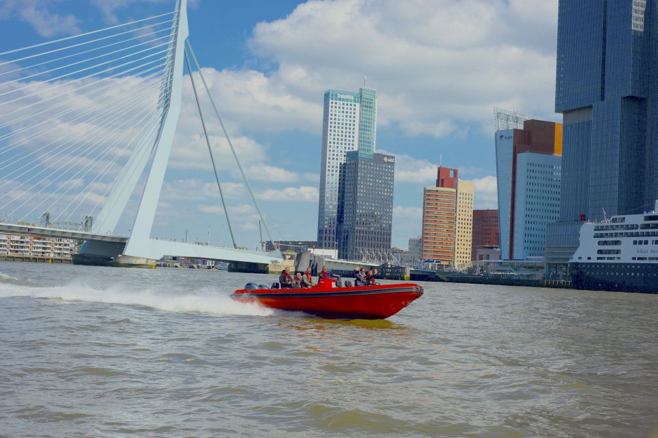 Rotterdam: Private Maas River Speedboat Cruise - Directions