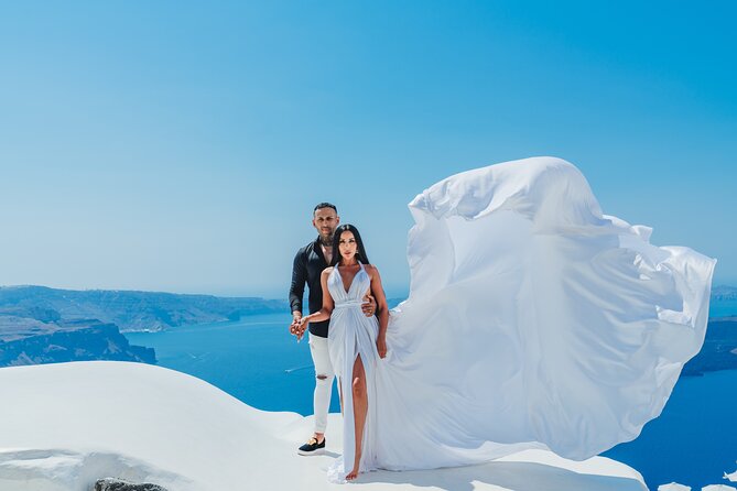 Santorini Flying Dress Photo - Additional Services and Options
