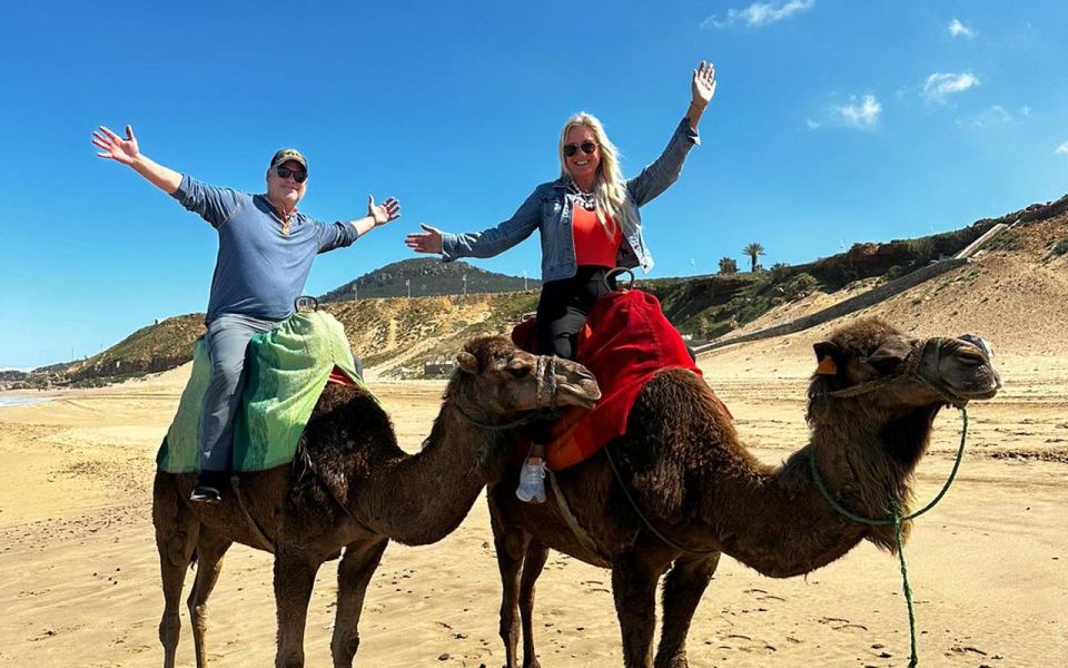 Tangier Tours With Ferry Ticket Camel Trek and Moroccan Food - Ferry Ride