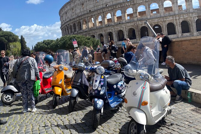 Vespa Tour Through Romes Charms With Photography - Common questions