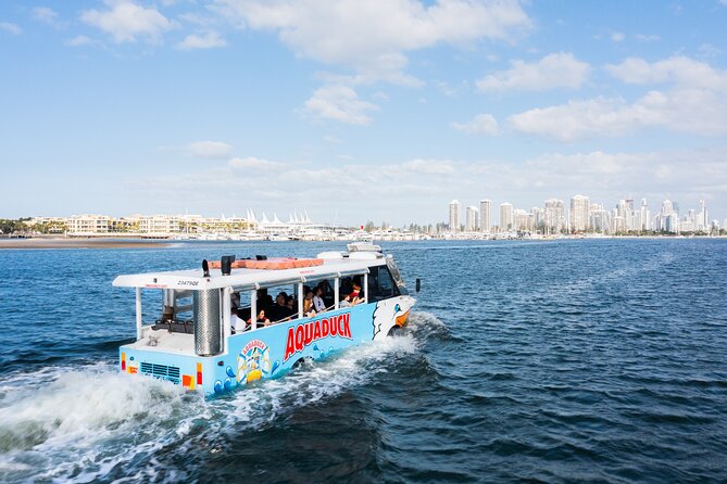 Aquaduck Gold Coast 1 Hour City and River Tour - What Youll See and Experience