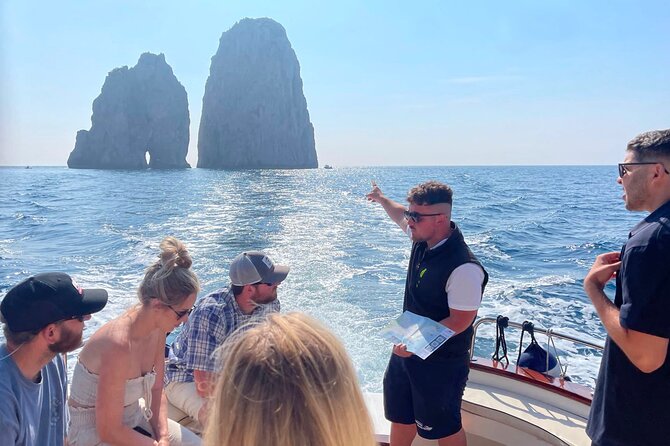 Capri Boat Tour and Optional Blue From Sorrento - Tour Overview Highlights