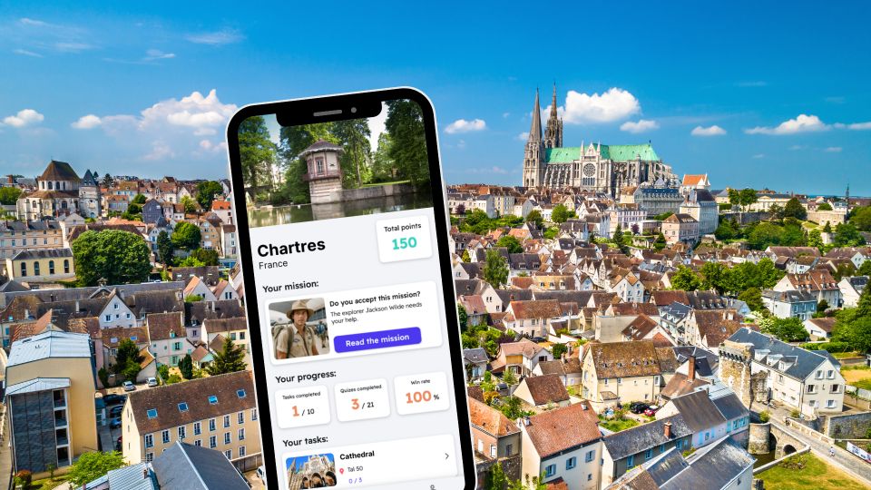 Chartres: City Exploration Game and Tour on Your Phone - Cancellation and Refund Policy