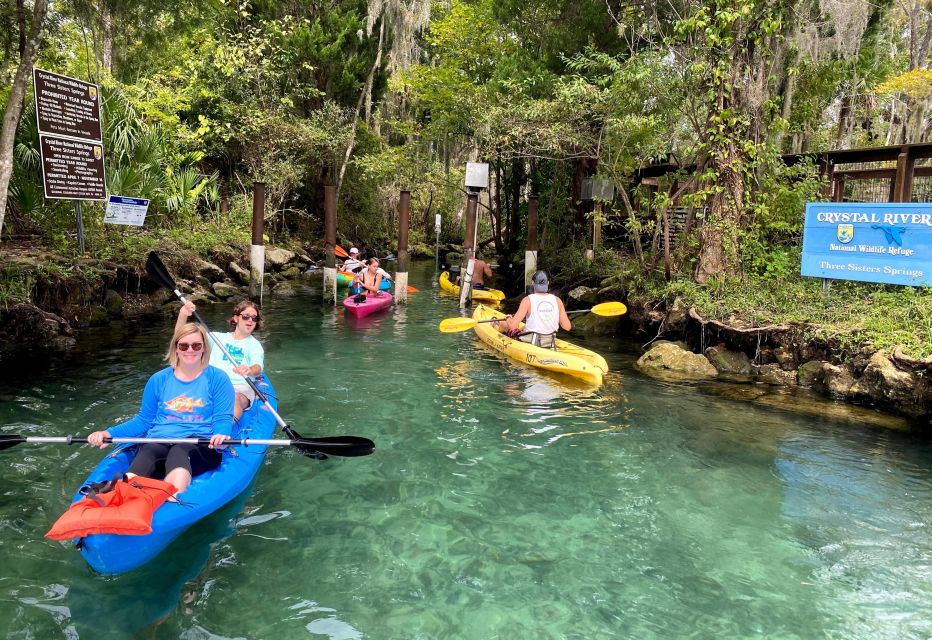 Crystal River: Three Sisters Springs Guided Kayak Tour - Common questions