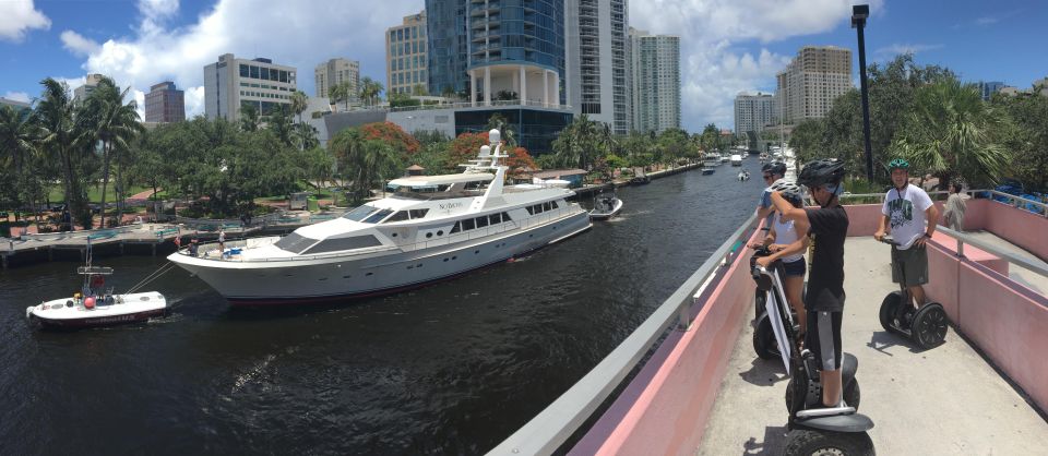 Fort Lauderdale: Famous Yachts and Mansions Segway Tour - Language Offered