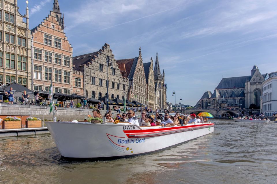 Ghent: 50-Minute Medieval Center Guided Boat Trip - Book Your Boat Trip Now