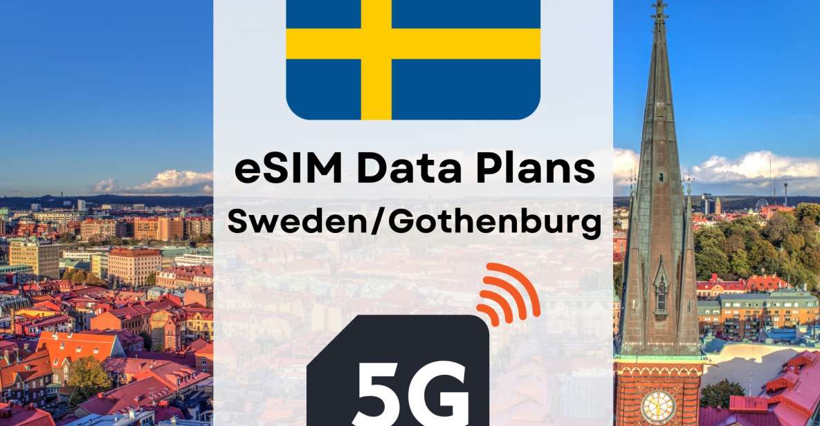 Gothenburg: Esim Internet Data Plan for Sweden High-Speed - Common questions