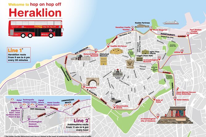 Hop-On Hop-Off Sightseeing Bus Tour in Heraklion - Traveler Support